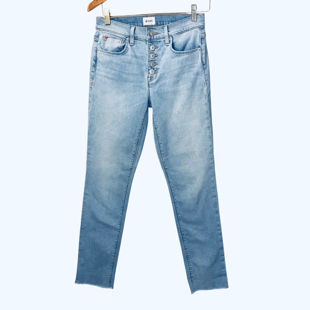 Hudson midrise slim boyfreind jeans sz 26